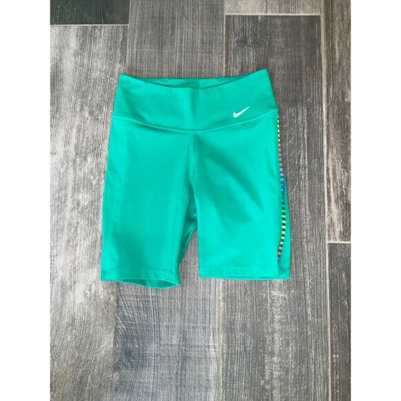 Nike One Rainbow Ladder 7” Performance Shorts, size SMALL Women’s NWOT - Picture 2 of 5